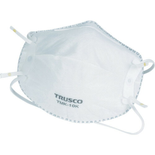 TRUSCO 一般作業用マスク 活性炭入 （10枚入） TMK-10K 【329-4013】