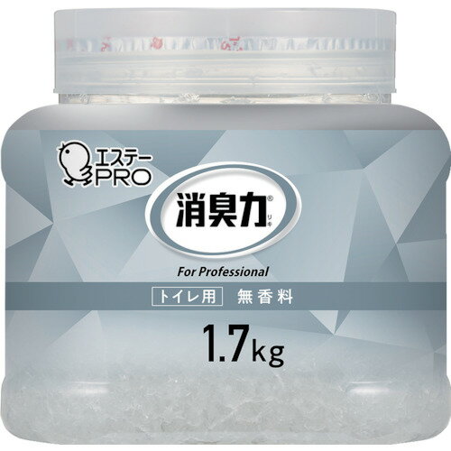 エステー G消臭力 クラッシュゲルトイレ用 本体 1．7kg 無香料 ST130405 