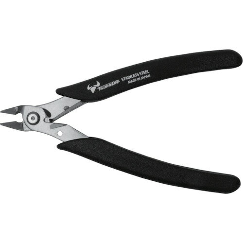 TTC 極薄刃プラスチックニッパー（片刃）ステンレス SKN-140 【338-2074】