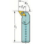 サンドビック コロターン107 ポジチップ用ボーリングバイト（210） A16R-SDUCR07-R (210) 【339-1213】