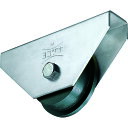 ヨコヅナ 鉄重量戸車 車輪径150mm トロ車型 JHM-1507 【342-7706】