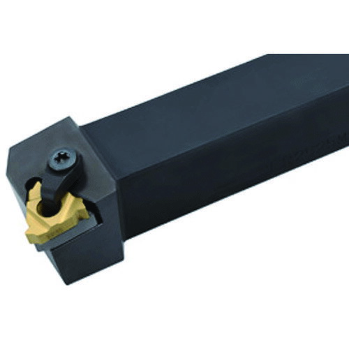 【特長】■クランプオン式外径ねじ切り加工用バイトです。【用途】■外径ねじ切り加工用。【仕様】■全長(mm)：100■リード角(°)：1■勝手：右■高さ(mm)：12■幅(mm)：12■シャンク高さ(mm)：12.0■シャンク幅(mm)：12.0■基準長さ(mm)：100.00■ヘッド長さ(mm)：24.0■基準高さ(mm)：12.0■基準幅(mm)：16.00■使用インサートサイズ(mm)：16■クランプオン・スクリューオン兼用式■スクリューオン兼用式【材質・仕上】■シャンク：鋼【セット内容】■CER/L 用のインサート押え金とボルトはセットになっています。■CER/L 用の敷金には、これをシャンクに固定するねじがセットされています。【注意事項】■CER/L 用の標準敷金は、左右勝手共用となっています。勝手によって表または裏をお使いください。