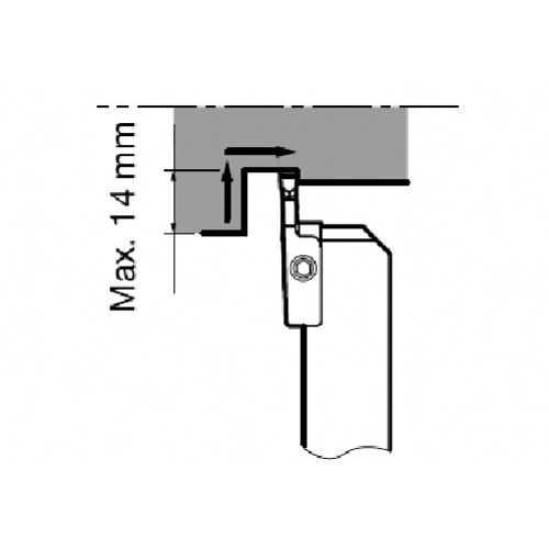 タンガロイ マイティー・シリーズ 外径用バイト CGWSR／L−GP CGWSL2020-FLL5GP 【350-2392】