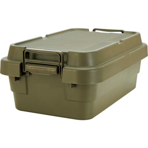 TRUSCO トランクカーゴ フラット天板仕様 浅型 30L ОD色 ODCFL-50 【352-1976】