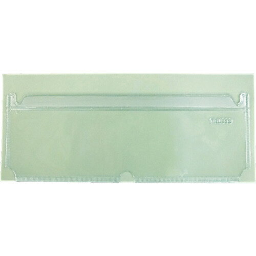 TRUSCO 粘着付カード差し 240mmX80mm 横型 10枚入 TNC-240080 【352-7204】