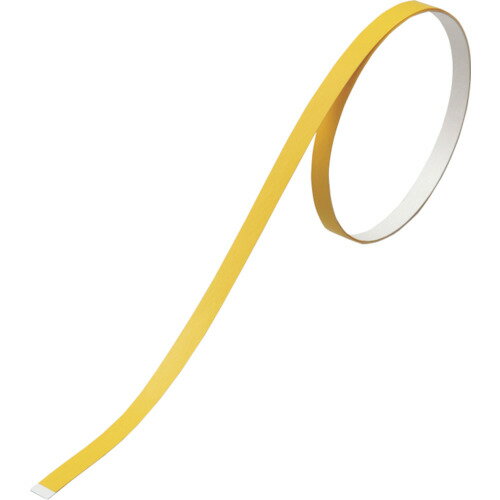 緑十字 ヘルメット用ラインテープ 黄 HLM−C（S小） 5mm幅×700mm 10本組 235409 【355-2116】