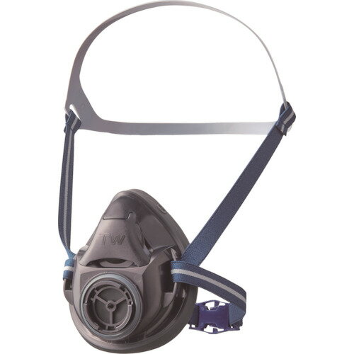 シゲマツ 防じん・防毒マスク TW01 烏羽色（からすばいろ） L TW01 BK(L) 11928 【355-4187】