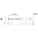 京セラ マジックドリル用ホルダ SS−DRC 加工深さ5×DC SS12-DRC105M-5 【357-6493】