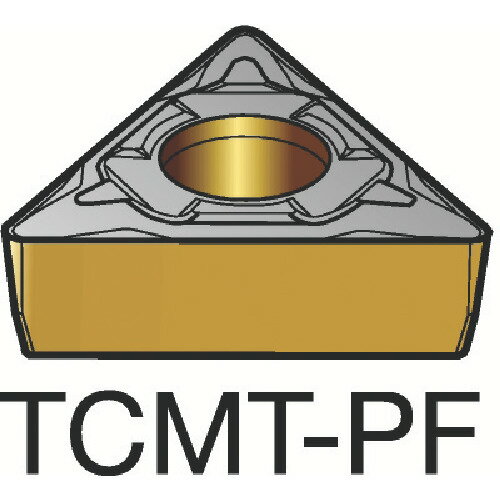 樂天商城 - サンドビック コロターン107 旋削用ポジチップ（120） 1515 TCMT 11 03 04-PF 1515 (120) 【入数：10】 【358-5964】