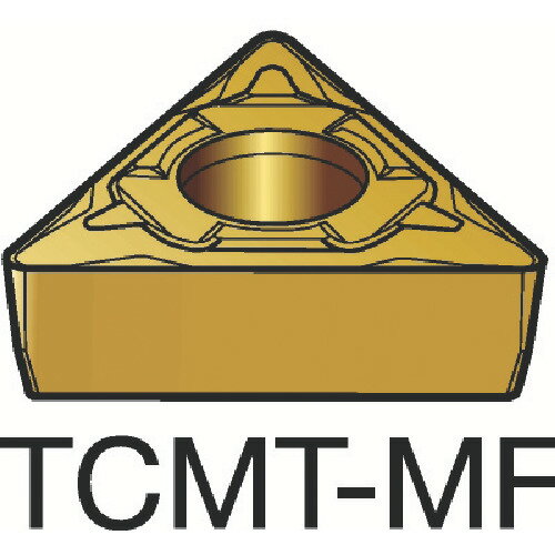 サンドビック コロターン107 旋削用ポジチップ（120） 1115 TCMT 11 03 04-MF 1115 (120) 【入数：10】..