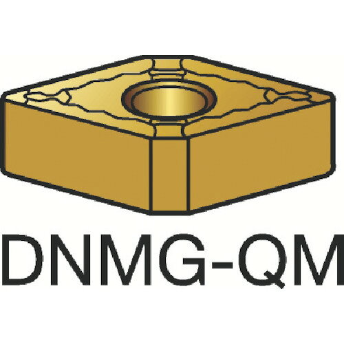 サンドビック T−Max P 旋削用ネガチップ（110） 1105 DNMG 15 04 12-QM 1105 (110) 【入数：10】 【358-9927】