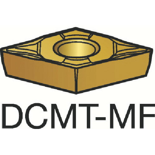 サンドビック コロターン107 旋削用ポジチップ（120） 1105 DCMT 11 T3 08-MF 1105 (120) 【入数：10】..