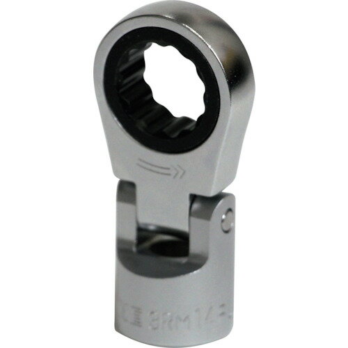TONE フレックスラチェットめがねソケット 対辺寸法10mm 差込角9．5mm 3RM-10F 【359-3523】