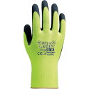 トワロン 天然ゴム背抜き手袋 WITHGARDENフローラ レモンイエロー 7/S W317-S 【364-4823】