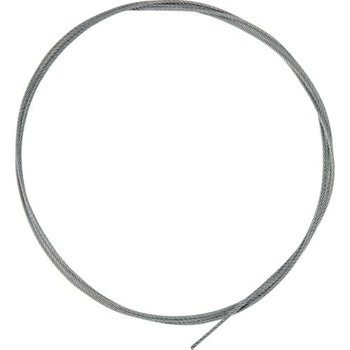 TRUSCO ステンレスワイヤカットロープ 0．81Φ×5000mm 両端加工なし SCW081X5M 【364-5299】