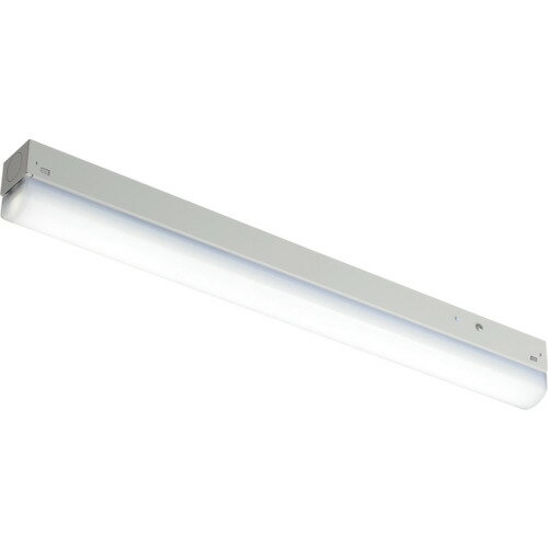 【特長】■薄型コンパクトプルスイッチ付タイプのLED小型モジュール搭載。【用途】■LEDプルスイッチ付多目的灯としてキッチン・棚下・小屋・納戸などに。【仕様】■明るさ(lm)：700■光源色：昼白色■幅(mm)：36■長さ(mm)：459■高さ(mm)：54■電源(V)：AC100■消費電力(W)：6.2■色：本体鋼板白色■色温度(K)：5000■タイプ：プルスイッチ付FL15形相当■取付タイプ：天付・壁付兼用■消費効率(lm/W)：112.9■プルスイッチ式　薄型LED小型モジュール　単台（トラフ）形　多目的灯【材質・仕上】■本体鋼板