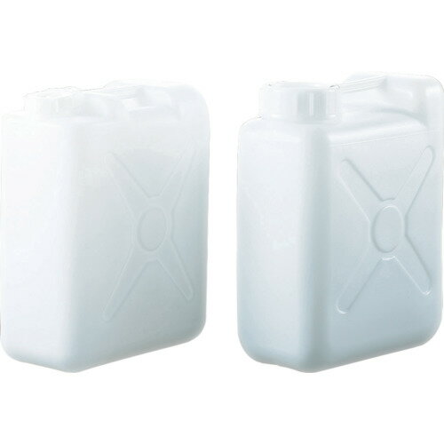 サンプラ ポリタンク フロロバリアPEタンク 20L 広口タイプ 25500 【365-8601】