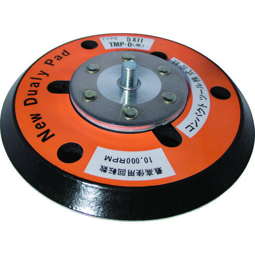 コンパクトツール 穴ありマジックパッド TMP-D 5X11 黒 28869DMA 【366-3833】