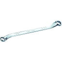 TONE 両口ロングメカニックめがねレンチ(45°×10°) 対辺寸法17×19mm 全長279mm M44-1719 【369-8777】(4)