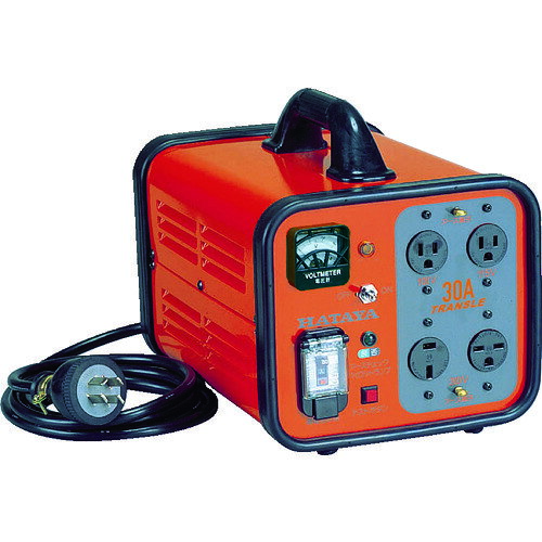 ハタヤ トランスル 昇降圧兼用型 単相200V・100V 3．0kVA HLV-03A 【370-3410】