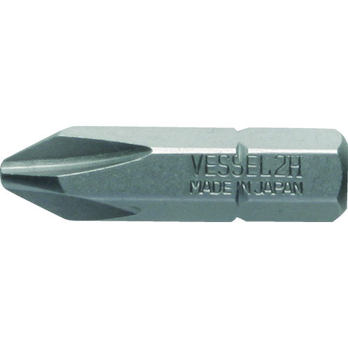 ベッセル ドライバービット B33＋2X25．4H B33-2-25.4H 【入数：10】 【371-1960】