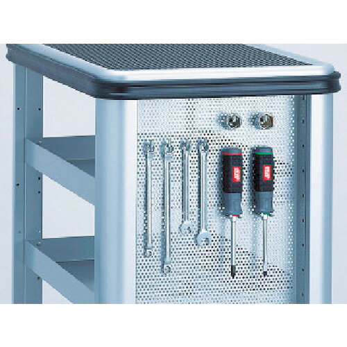 KTC スチール製ワゴン（ボルトタイプ） サイドパンチングボード Φ3 SKR-54S 【373-8159】