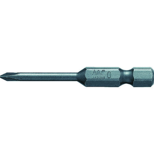 ナック ドライバービット シングル 差込6．35xNo．0x50L 3S0050 【入数：10】 【375-8150】