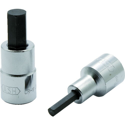 ASH ソケットレンチ用ヘキサゴンソケット12．7□×4mm VX4004 【376-7591】