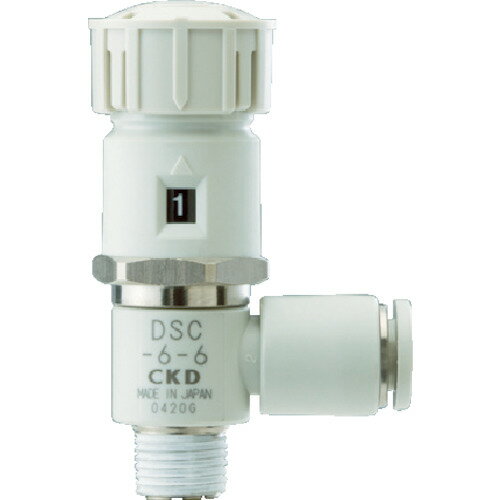 Rakuten - CKD ダイヤル付スピードコントローラ DSC-10-8 【376-8571】