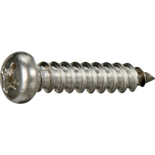 Rakuten - TRUSCO ナベ頭タッピングねじ 1種A ステンレス M4×10 10本入 少量パック Y835-0410 【379-6156】