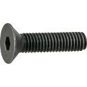 TRUSCO 六角穴付皿ボルト 黒染め 全ねじ M3×10 10本入 少量パック Y808-0310 【379-6456】