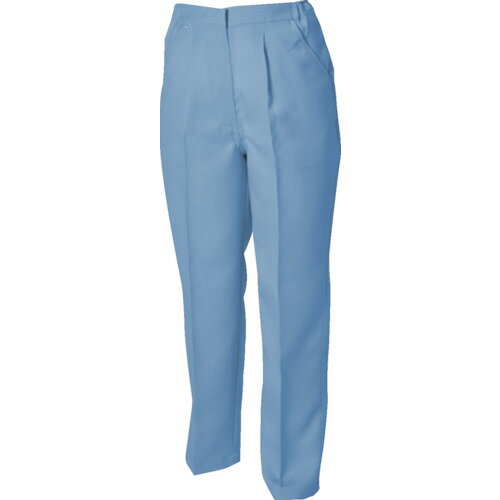 TriApex ESD対策ユニフォーム 男性パンツ JG3502 青 3L JG3502-02-3L 【382-7400】