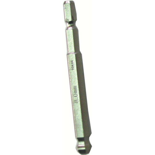 TOP 電動ドリル用ボールポイントビット 8mm EBP-80 【382-7470】