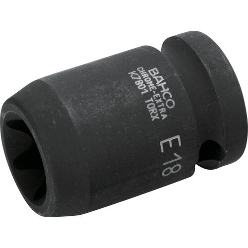 バーコ 1／2” インパクトソケットE12トルクスヘッド K7801TORX-E12 【383-6593】