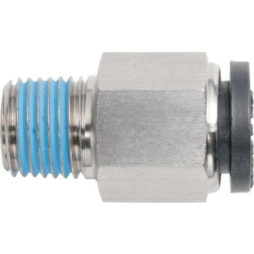 潤工社 ワンタッチ継手Mシリーズ ニップル 12mm PT1／4 PNM-12-PT1/4-BSM 【383-6765】