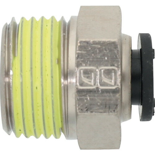 潤工社 ワンタッチ継手Mシリーズ ニップル 8mm PT3／8 PNM-8-PT3/8-BSM 【383-6770】
