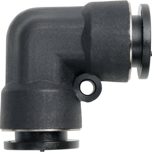 潤工社 ワンタッチ継手Mシリーズ ユニオンエルボ 8mm PLUM-8-PM 【383-8271】