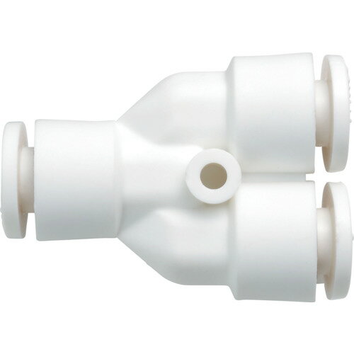 潤工社 ワンタッチ継手Wシリーズ ユニオンY 12mm WYU-12 【384-0367】