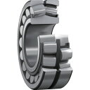 SKF 球面ころ軸受 内径100mmX外径180mmX幅46mm 22220 E 【384-9728】