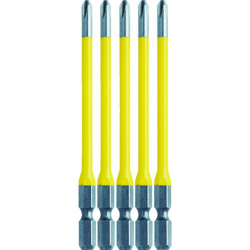 アネックス カラービット5本組 段付＋2×100 ACMD5-2100 【385-8367】