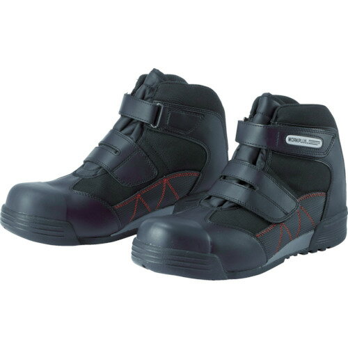 【特長】■建設現場作業者の要望に基づいて作られたプロ仕様の作業靴です。■くるぶしやアキレス腱を保護するハイカットタイプです。■屈曲性に優れているので、かがむ動作が多い作業に最適です。■親指をまっすぐに伸ばして快適に着用できるワイド樹脂先芯を...