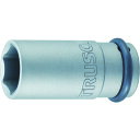 TRUSCO インパクト用ロングソケット(差込角9.5)対辺17mm T3-17AL 【389-8300】