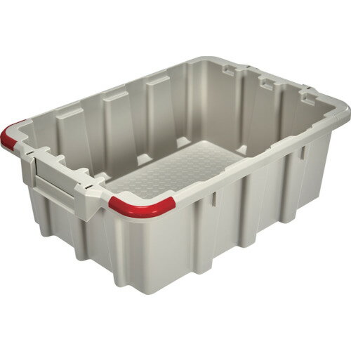 TRUSCO ネスティング・スタッキングコンテナ10L オフホワイト HNESTA-10OW 【390-4428】