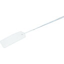 未来 カラーエフR (プラスチック製・線名札) 縦×横×厚さ:41×15×1.0mm 20枚入 KF-1HW 【390-8437】