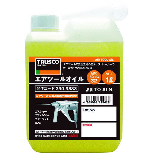 TRUSCO エアーツールオイル 1L TO-AI-N 【390-9883】(4.0)