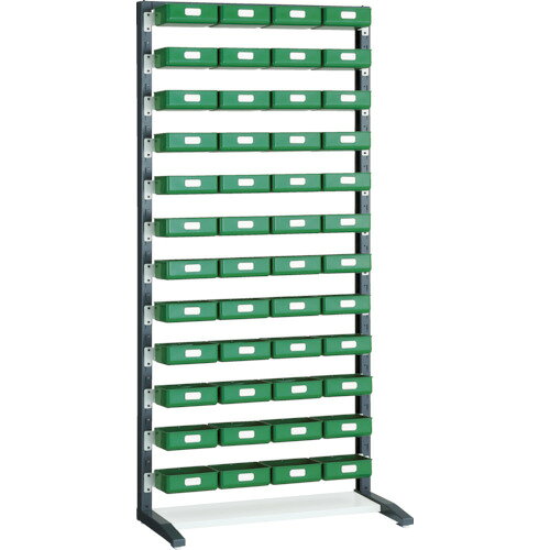 TRUSCO UPRラック片面 H1900 K−20HYG 48個付 UPR-L1812D 【393-3113】