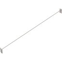 TRUSCO スチールラック M1.5用 回転式落下防止バー W1500用 M1.5-KRB15-NG 【393-3903】