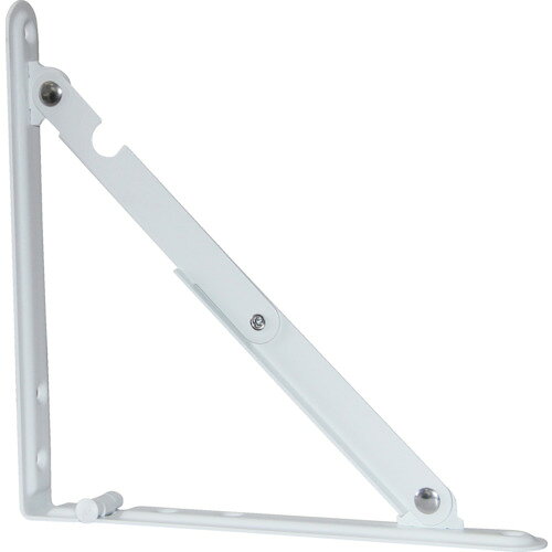 TRUSCO 折り畳み棚受 300mm 白色 LTO-300-W 【396-3997】