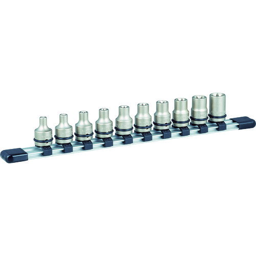 TONE インパクト用トルクスソケットセット（ホルダー付） 10pcs HATXE310 【396-43...