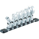 TONE フレックスクロウフットレンチセット(ホルダー付) 9pcs HSCF309F 【396-4591】